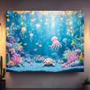2D verspielte Unterwasserwelt Kulisse, Kinderparty Hintergrundtuch
