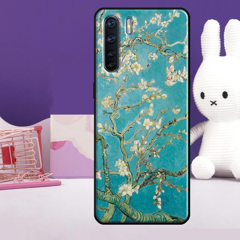 Blossoming Almond Tree Case For Oppo A60 A80 A40 A77 A57 A17 A74 A54 A94 A78 A98 A18 A38 A58 A96 A76 A16 A15 A5 Pro
