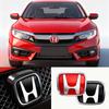 Car H-Sticker Auto Front Grille Trunk Modification Accessory For Honda Accord Civic 8th 9th 9.5th 10th 11th Generation Fit