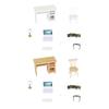Premium Plastic Computer Desk Computer Model For Small Spaces Long Term Home Decoration Piece