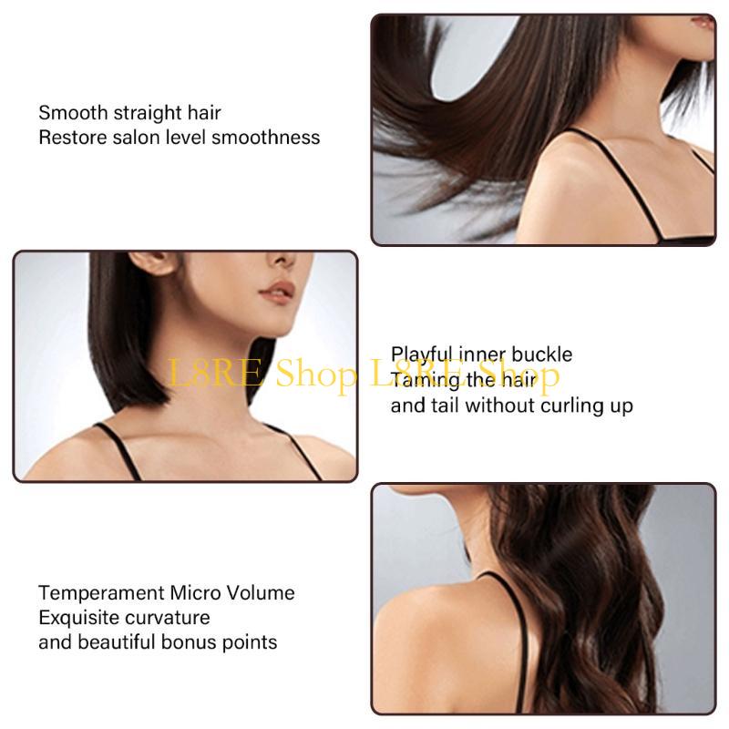 L8RE Portable Hair Straightener Brush for Women Rechargeable Styling Comb Brushes China Mainland