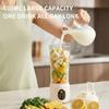 USB Rechargeable Portable Electric Juicer 600ML Capacity Auto Juicing Cup  Fresh Fruit