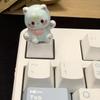 3D Mechanical Keyboards Creative Cartoon Cats Head Gamer Keyboards Keycaps for Office Decompression