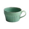 JUSTINLAU Ceramic Mug Valentine's Day Gifts Breakfast Coffee Milk Oat Cup Creative Couple Cup with Handle Home/Office Water Cups