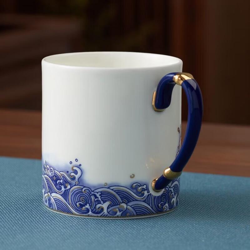 Auratic Mr. Porcelain Sea Pearl Ceramic Mug