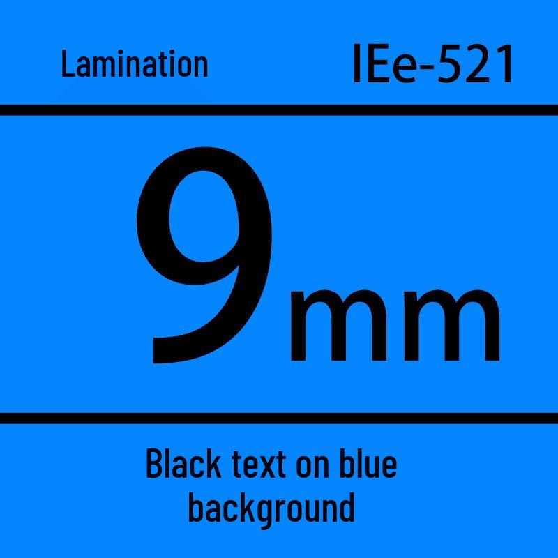 Aibeisi 9mm Waterproof Scratch-Resistant Label Tape for DYMO/Dymo DM1 40910 Series