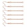 Pack of 20 Dangle Earring Wires for DIY Jewelry Making Adjustable Chain Extender Set for Jewelry Making Extension Chains