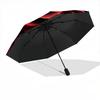 1pc Rose Floral Pattern Automatic Folding Umbrella, 8-Rib Iron Frame, Casual Outdoor Accessory for Birthday Festival Gifts Yy251128185