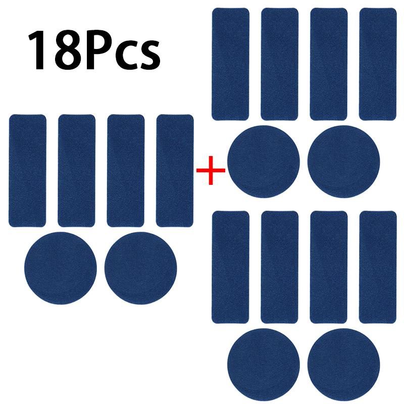 6pcs/1pack Sports Shoe Patches Shoes Damaged Side Edges Inner Lining Sticker Shoe Heel Wear Repair Patch Foot Care Products