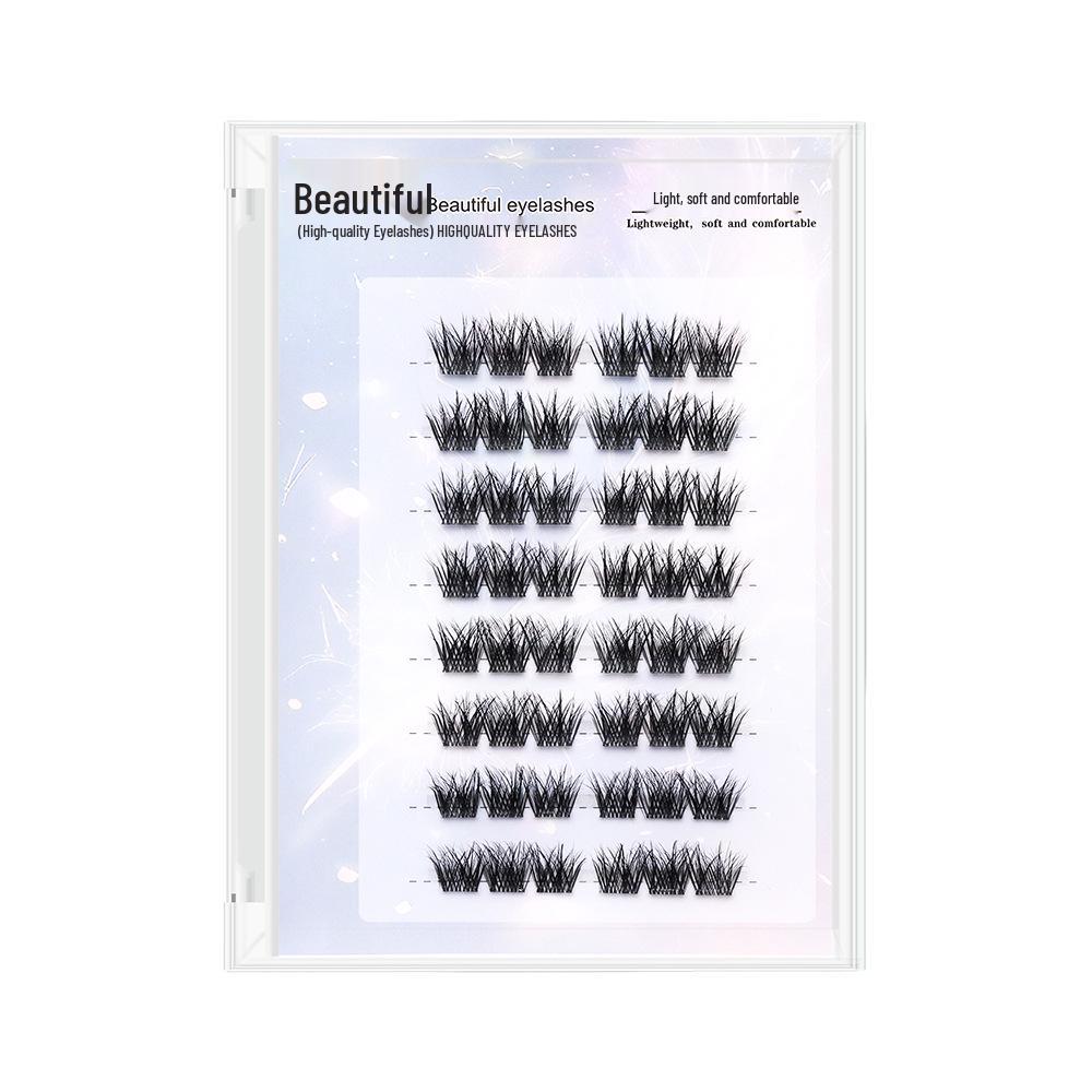 

Кукла Барби Marshmallow Feather Накладные ресницы - Плотные, Фотогеничные, Трехэтапное нанесение Glue Required (No Tools)