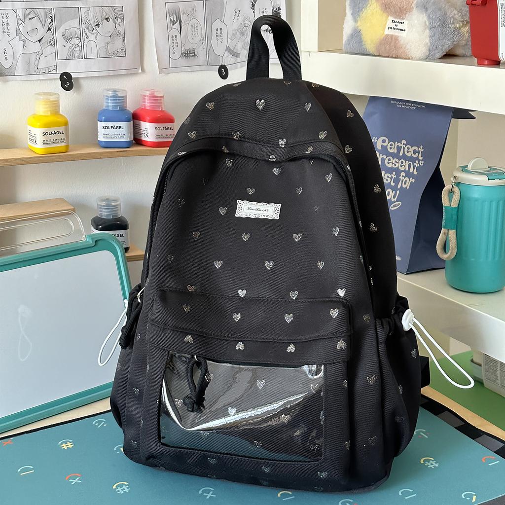 Schoolbag Children's Schoolbag Junior High School Girls Primary School Students 1011 New High-value Backpack Cherry High School Student Backpack