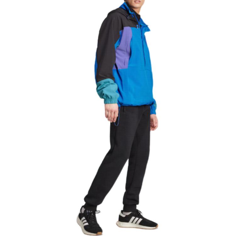 adidas Originals Color Block Anorak Blue JF2854