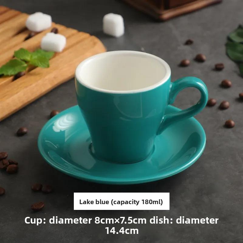 180ml Tulip Creative Mug Latte Mug Americano Coffee Mug Saucer Mug Coffee Mug