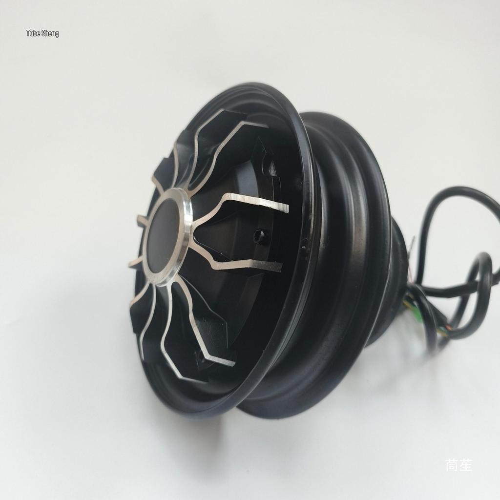 10" Single-Shaft Brushless Hub Motor for Compact Elderly 3-Wheeled Scooter with Rear Drum Brake