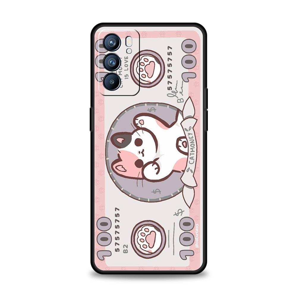 

Cartoon Art Phone Case For Oppo A17 A31 A54 A57 A78 A79 A98 Find X5 X6 Reno 6 7 8 10 11 12 13 F Pro 5G Soft TPU Cover Fundas Bag Oppo Reno8
