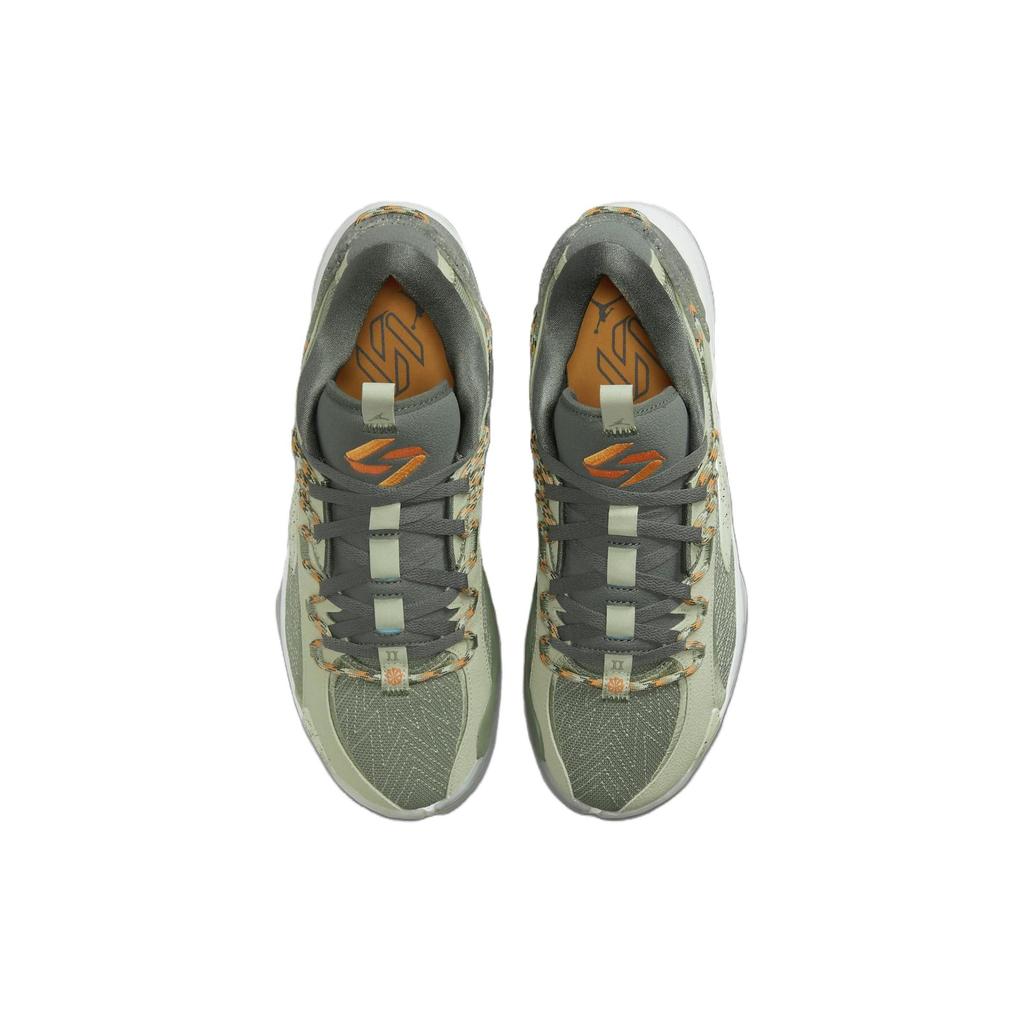 Air Jordan Luka 2 PF 'Olive Aura' (Unisex) Olive Aura / Oil Green / Sea Glass / Vivid Orange Basketball Shoes DX9034 308