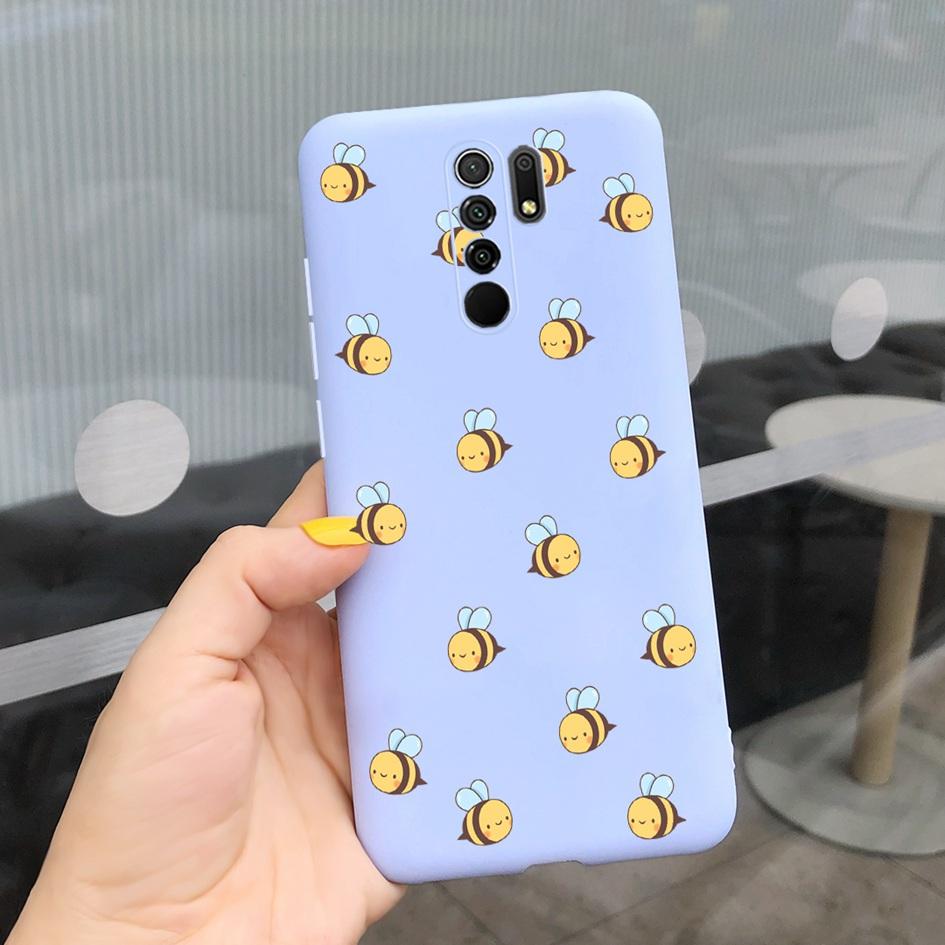 For Xiaomi Redmi 9 Case Silicone Daisy Cactus Phone Back Cover For Redmi 9 Prime Soft Case For Xiaomi Poco M2 M 2 Reloaded Coque