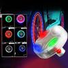 Solar Powered LED Car Wheel Lights Waterproof Colorful Flashing Tire Lights Decorative for Automotive Use