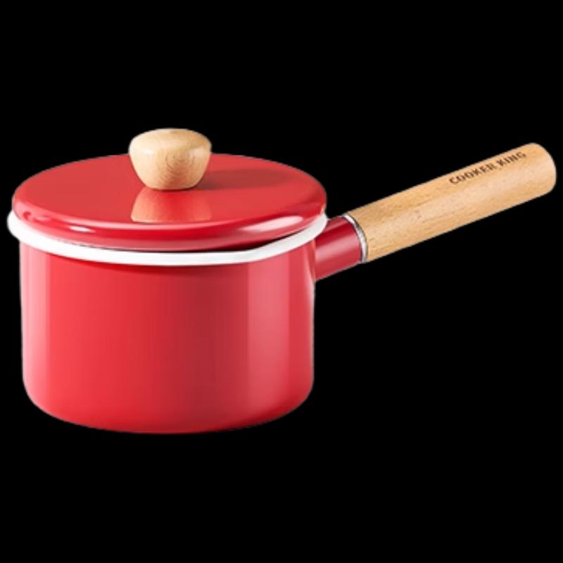 Chui Da Huang 14cm Japanese Style Enamel Milk Pot