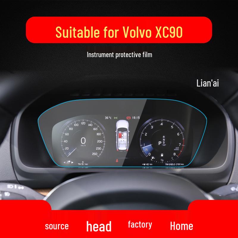 Защитная пленка для навигационного экрана и консоли Volvo S90/V90/XC90