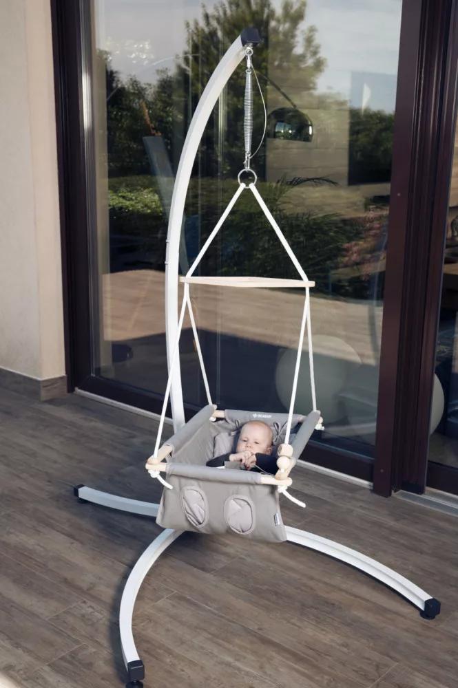Altalena per bambini Baby Unicolor - grigio