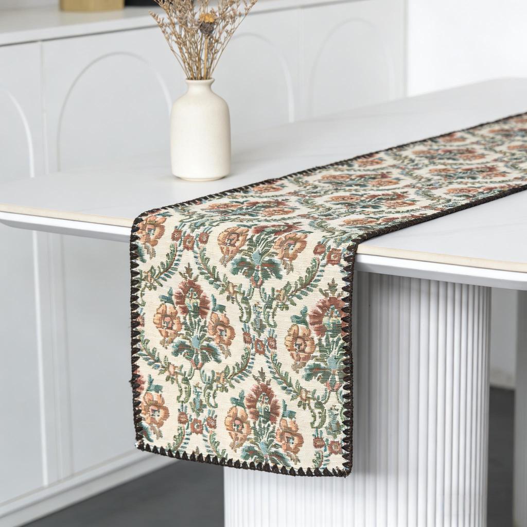 Cotton Linen Nordic Modern Home Decoration Durable Table Runner for Dining Table TV Cabinet Table Table Runner