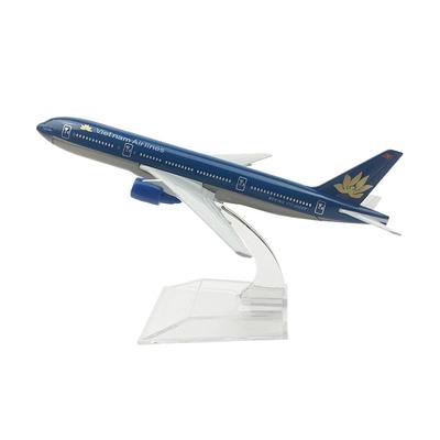 Jouets Maquettes d'Avions 1/400 B777 Vietnam Airlines 16cm Réplique en Métal Modèle 777 Jouet d'Aviation Maquettes d'Avions à Construire pour Enfants