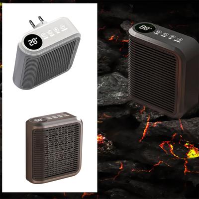 Wall Space Heater, Portable Electric Small Safe Heater, Adjustable Thermostat/Timer, Overheat, For RV And Home Bathroom Indoor Use