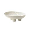 Modern Minimalist Ceramic Three-Legged Fruit Bowl