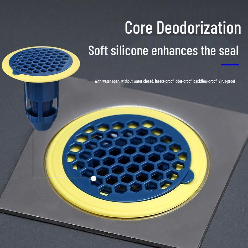 Insekten-, geruchs- und auslaufsichere Abdeckung für Küchen- und Badezimmerböden