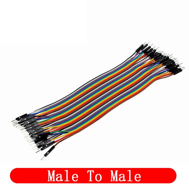 40PIN 10CM 20CM 30CM 40CM Dupont Line Male to Male Female to Male Female to Female Jumper Dupont Wire Cable for arduino DIY KIT