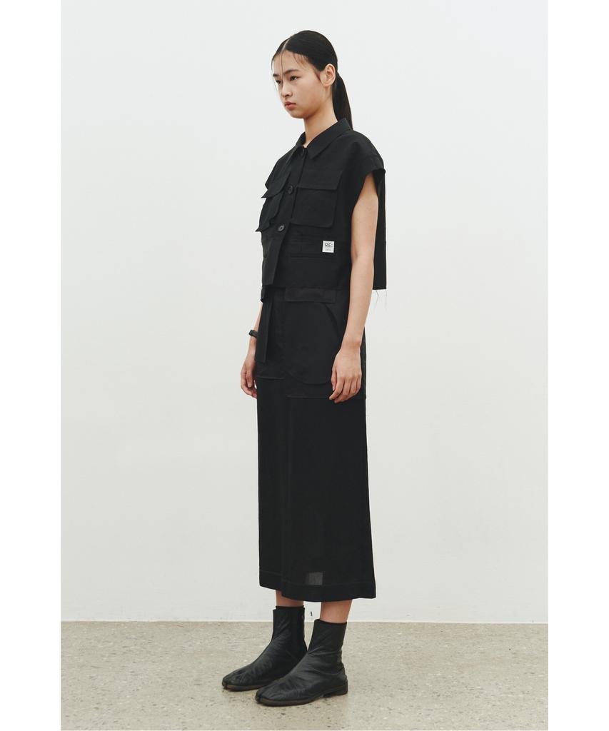 RECODE Inside-Out Sheer Skirt_Rqkam25553Bkx