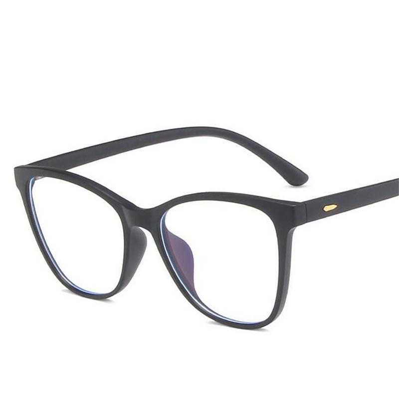 

Rice Nail Frame Anti Blue Light Cat Eye Prescription Glasses For The Nearsighted Optical Spectacles 0 -0.5 -0.75 To -6.0 0