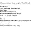 Artudatech Windscreen Washer Motor Pump 8260A008 For Mitsubishi L200
