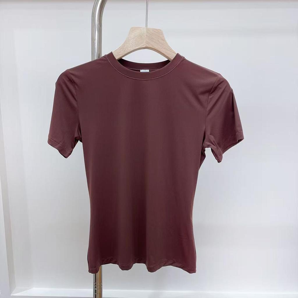 Skims Fits Everybody Round Neck Short Sleeve Top - Versatile and Affordable Shapewear Alternative