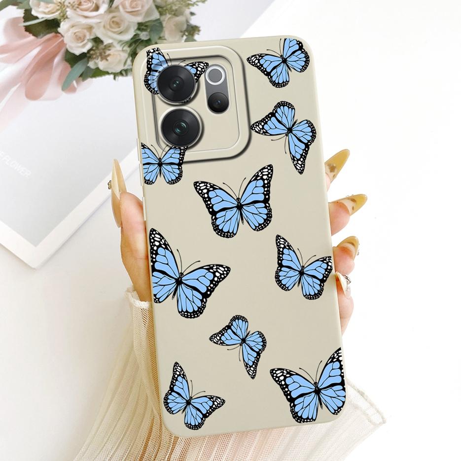 For Vivo V70 5G Case V2538 Luxury Art Painted Cover Soft Silicone Case For Vivo V70 Elite V2548 V 70 VivoV70 FE V70FE V2550 Bags