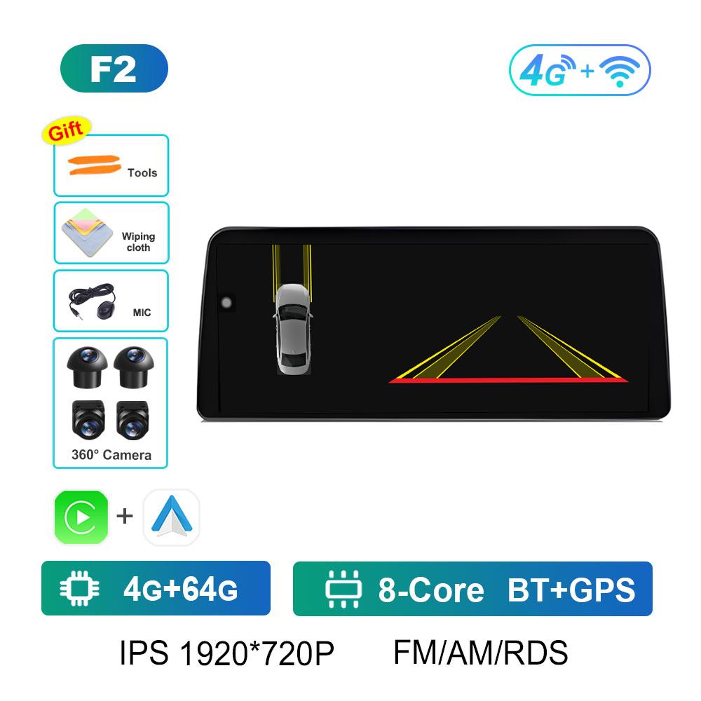 Car Radio Multimedia Video Player for Toyota Cruiser 2007 2008 2009 2010 2011 - 2021 GPS Navigation Wireless Carplay Accessories