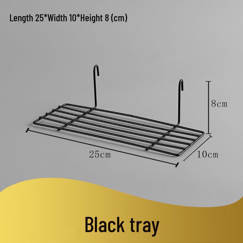 Black Iron Mesh Jewelry Photo Display Grid