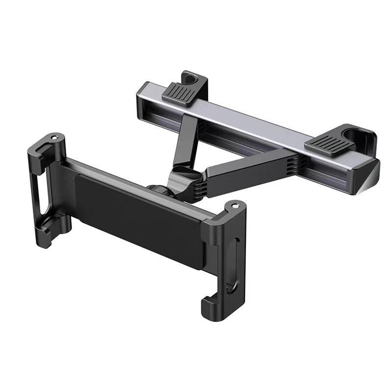 Universal Car Headrest Mount for Phone/Tablet - Telescopic Rear Seat Holder