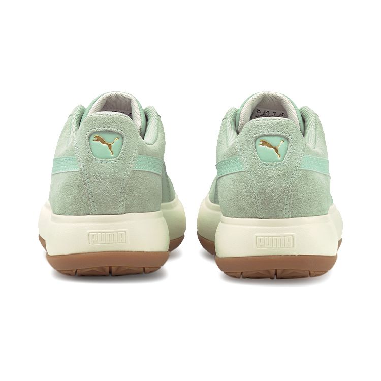 Puma Suede Mayu Thick Sole Low Top Sneakers Women Sneakers Ice-Green 380686-07