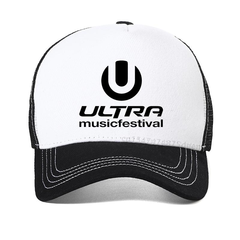 Ultra Music Festival Electronic Music Festival Fan Hat Fashion Men Women UMF Hip Hop Cap Summer Mesh Vent Hat Snapback Garros
