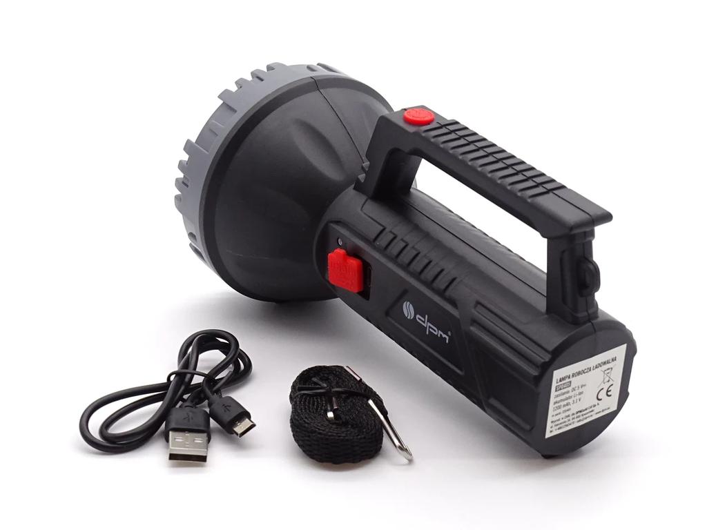 DPM LED Rechargeable Lamp 200lm 1200mAh SP0405 Latar