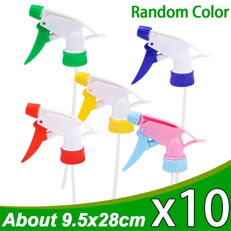 1/10x Trigger Sprayer Spray Bottle Nozzle Beverage Coke Bottle Watering Can Head Hand Button Hair Styling Garden Plant Watering