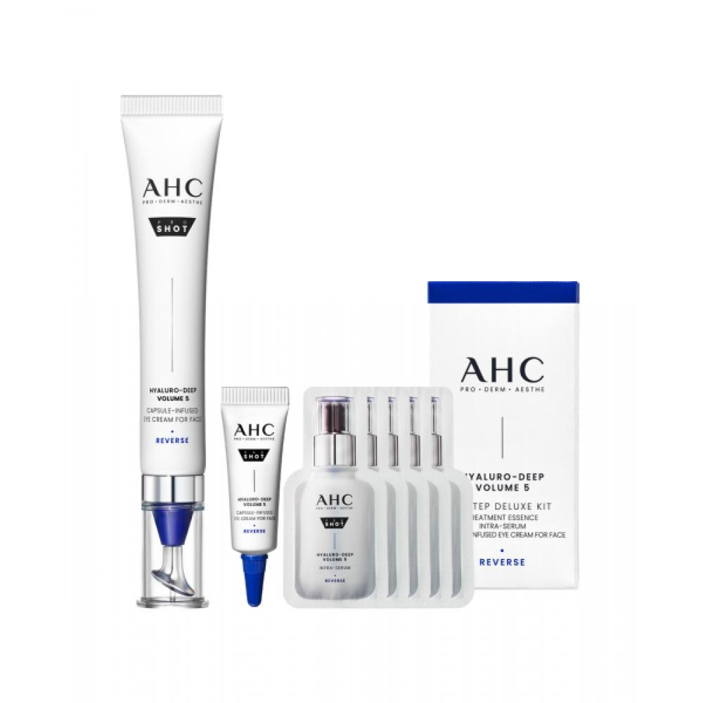 Ahc Proshot Hyaluronic Deep Volume 5 Capsule Infused Eye Cream 30ml+  +gift  Trial Kit NONE