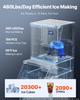 VEVOR Commercial Ice Maker Machine 209 kg/24H Ice-Making Stainless Steel, for Bar Cafe Restaurant Business, Ice Ready in 15 Mins