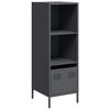 VidaXL Buffet haut anthracite 35x39x103,5 cm acier, armoire à livres, armoire à livres moderne, étagère à livres, étagère et 851378
