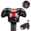 Rechargeable Battery Wireless Bike Alarm Wireless System USB Rechargeable Light  Night Riding