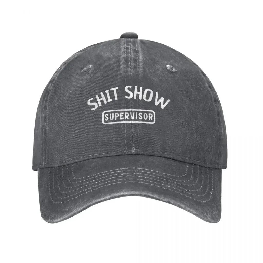 Hot Sale Unisex Fashion Cap Classic ShitShowSupervisor Baseball Caps For Unisex  Women High Quality Golf Sports Hat