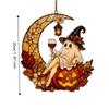 Hanging Halloween Suncatcher Window Decor Window Hanging Ornament  for Halloween