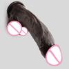 Realistic Long Dildo Black Anal Plug with Suction Cup Big Penis Butt Plug Long Dick Sex Toys for Women Men Phallus Anal Dilator